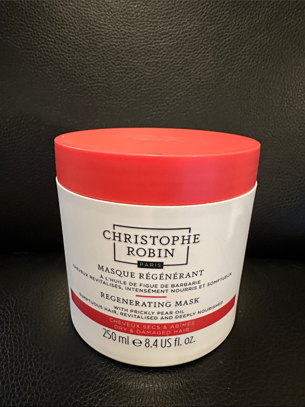New, full size Christophe Robin Regenerating Mask with Prickly Pear Oil